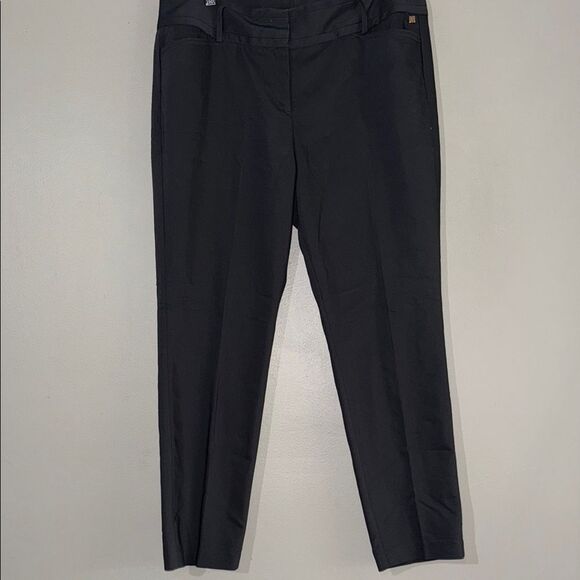 Ivanka Trump Grey Straight Leg Tailored Pants - Picture 3 of 12